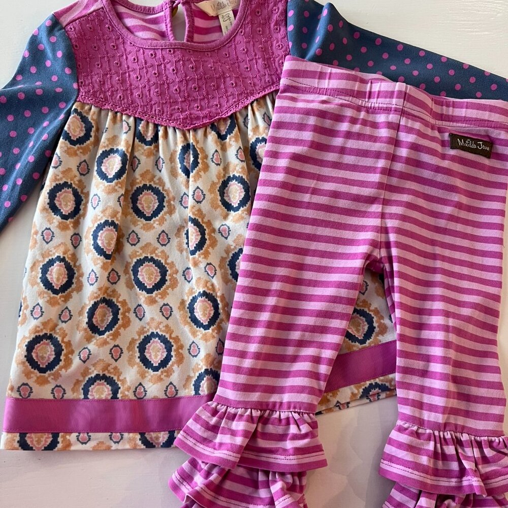 Matilda Jane outfit in Size 12–18 months, in Good pre‑owned condition.